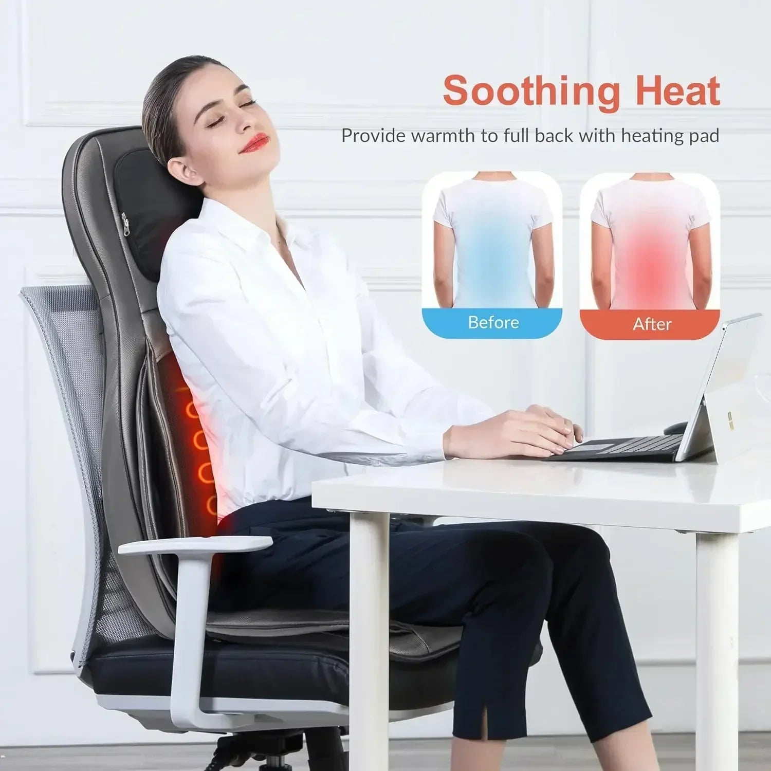 Shiatsu Neck Back Massager with Heat Product vendor