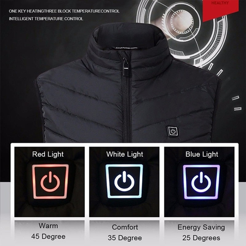 Unisex Warming Heated Vest Product vendor