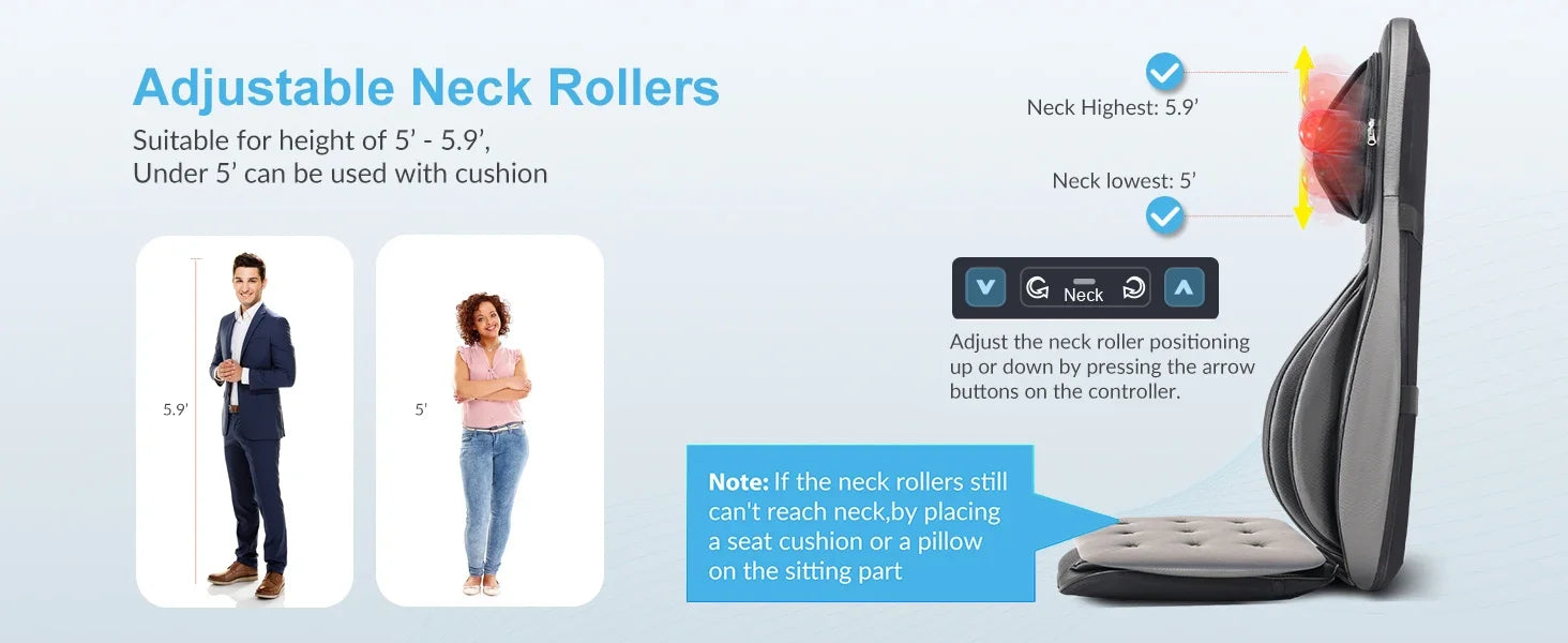 Shiatsu Neck Back Massager with Heat Product vendor