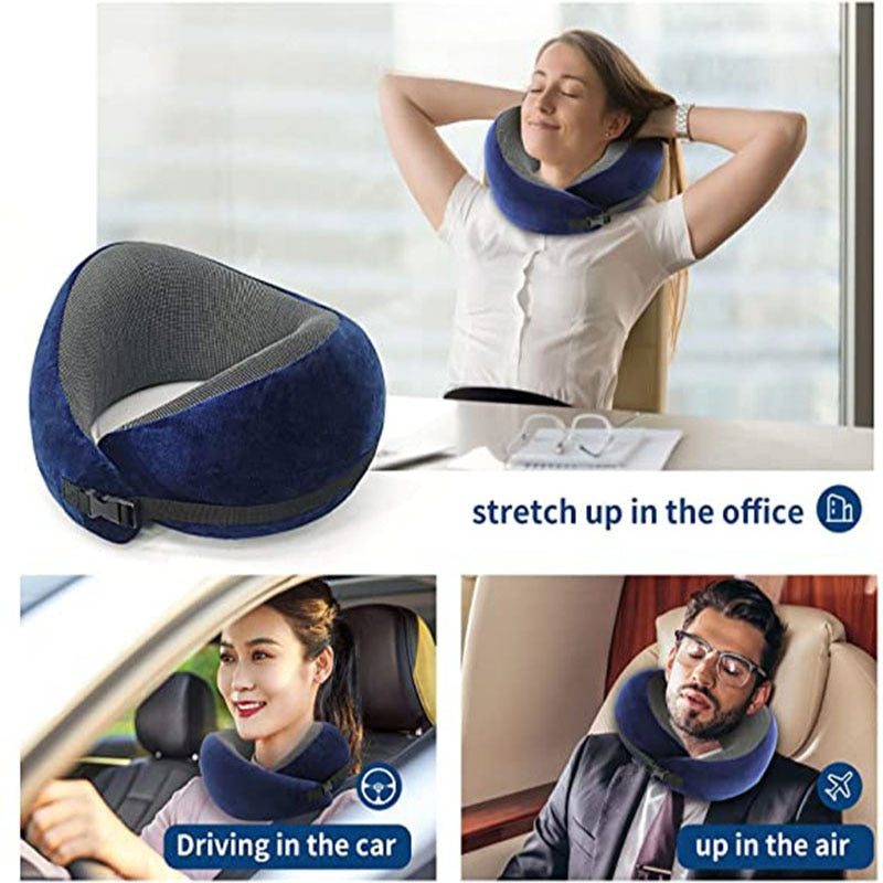 TRVL+ Pure Memory Foam Travel Neck Pillow Product vendor