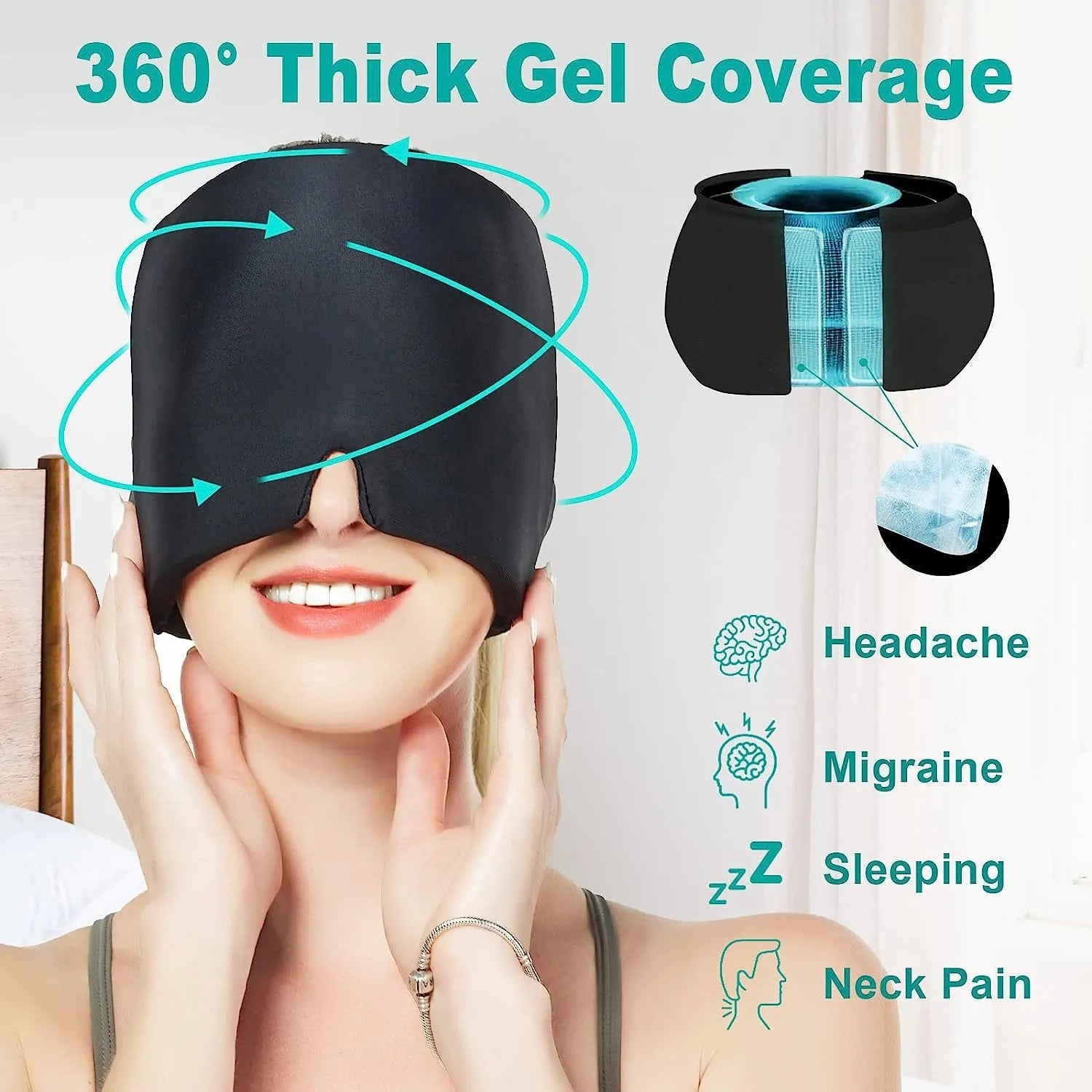 Migraine Relief Hat Product vendor