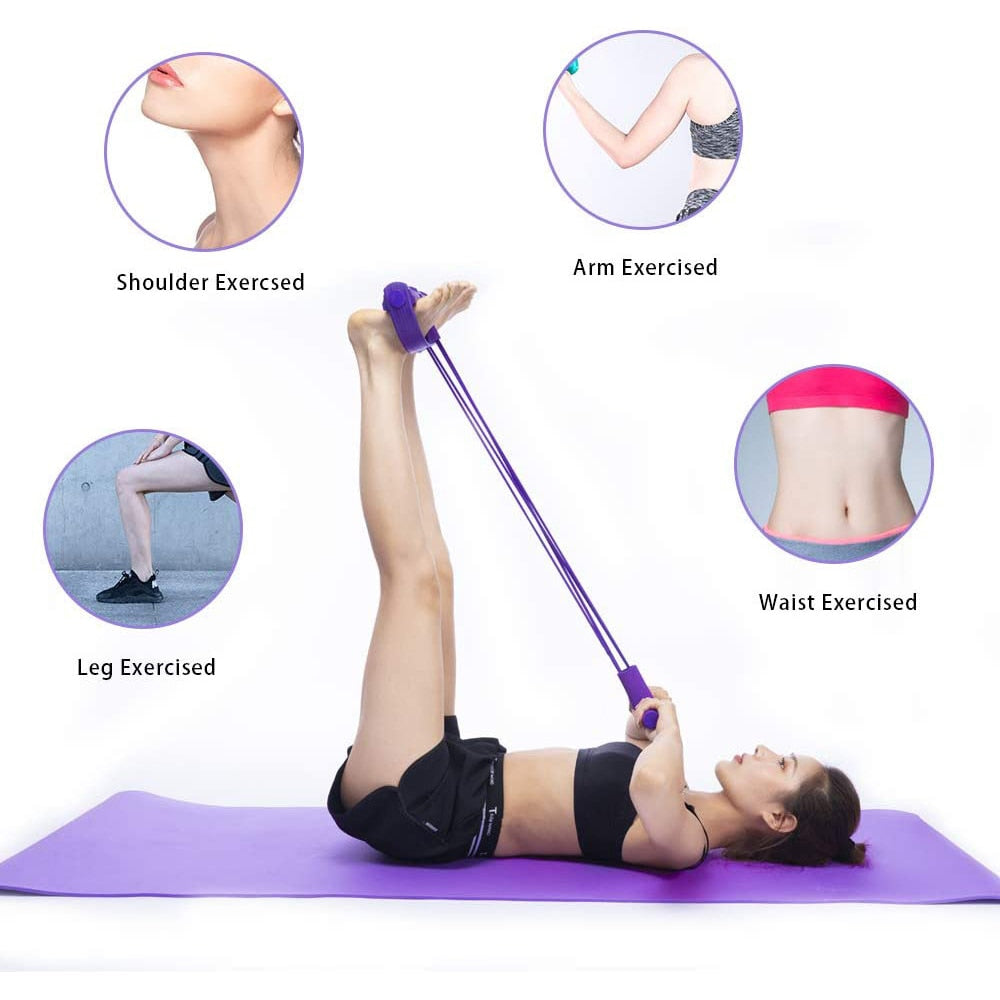 Multifunctional Pedal Resistance Elastic Sit-up Bands Product vendor