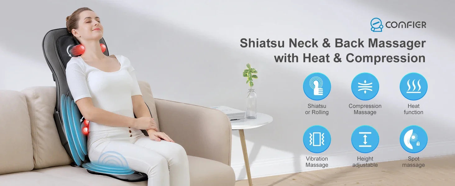Shiatsu Neck Back Massager with Heat Product vendor