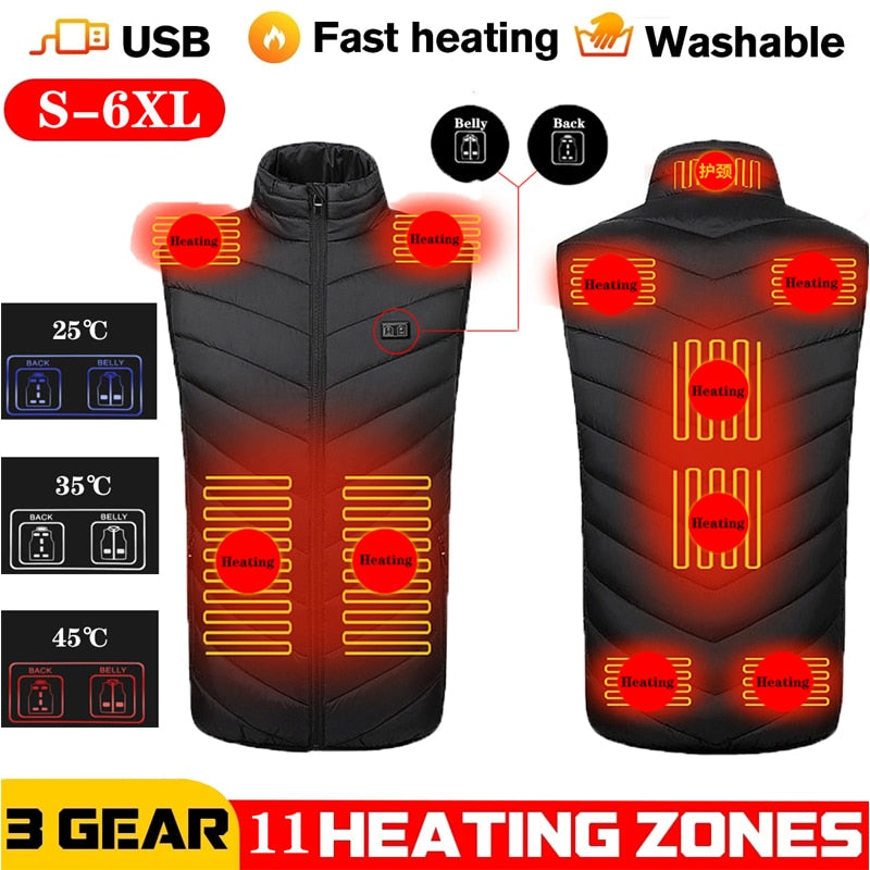 Unisex Warming Heated Vest Product vendor