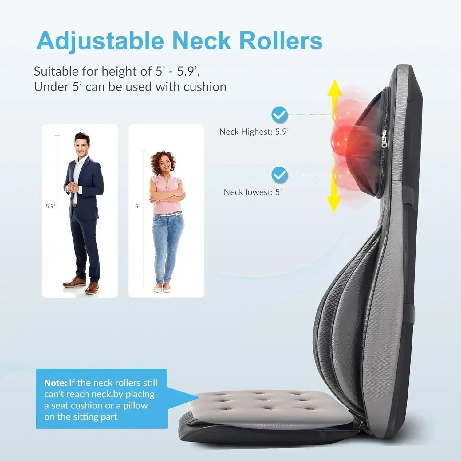 Shiatsu Neck Back Massager with Heat Product vendor