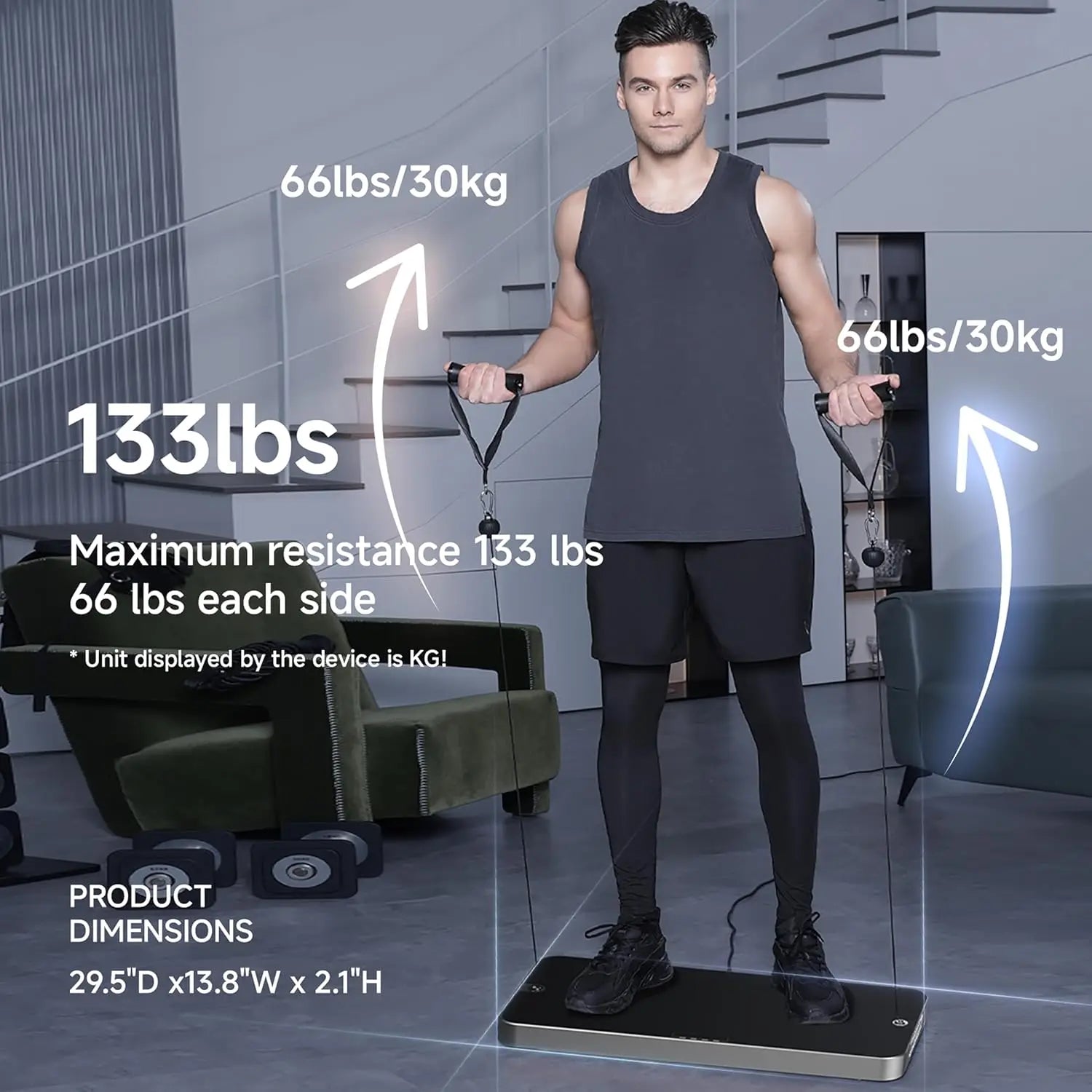 Ultra-Thin Smart Home Gym Product vendor
