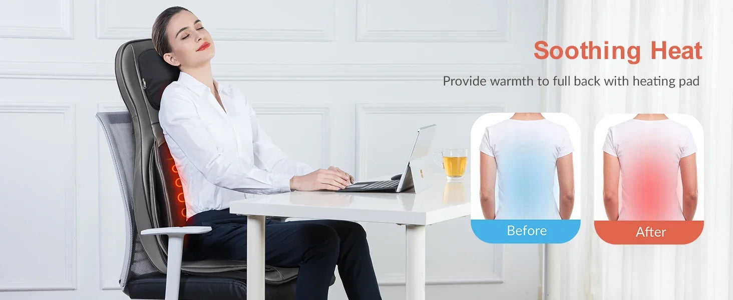 Shiatsu Neck Back Massager with Heat Product vendor