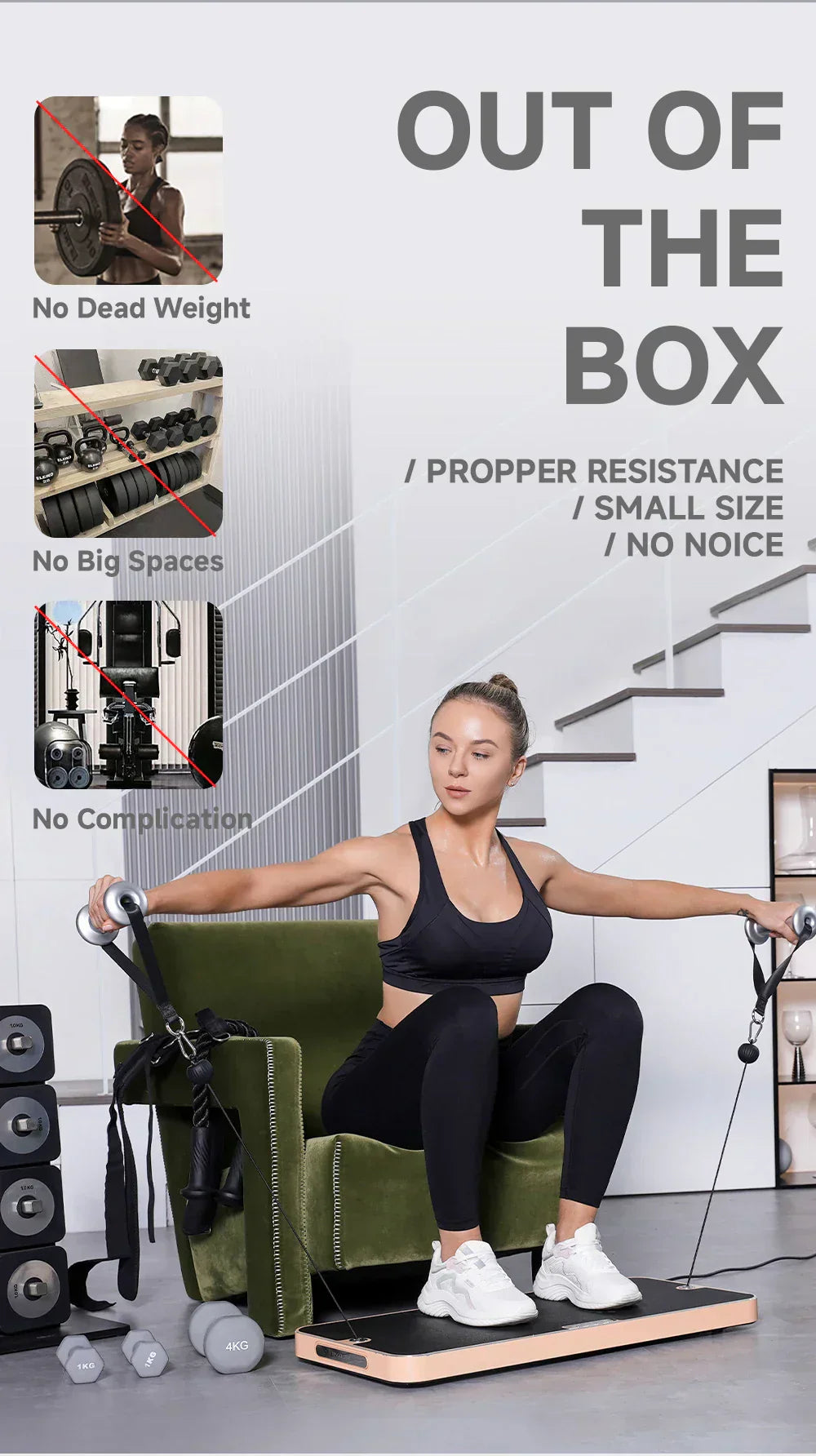 Smart All In One Home Fitness Exercise Training Gym Product vendor